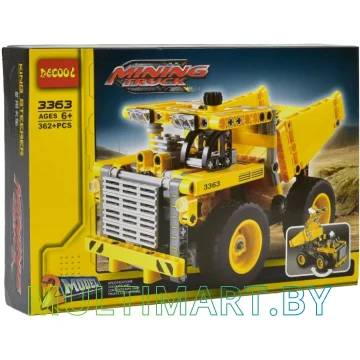 Конструктор Decool 3363 Самосвал (362 детали)